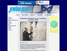 Tablet Screenshot of jewishpost.com